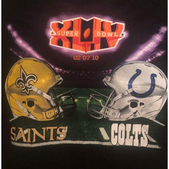 NFL Teams Apparel 2010 Superbowl Saints/Colts - Picture 2 of 3